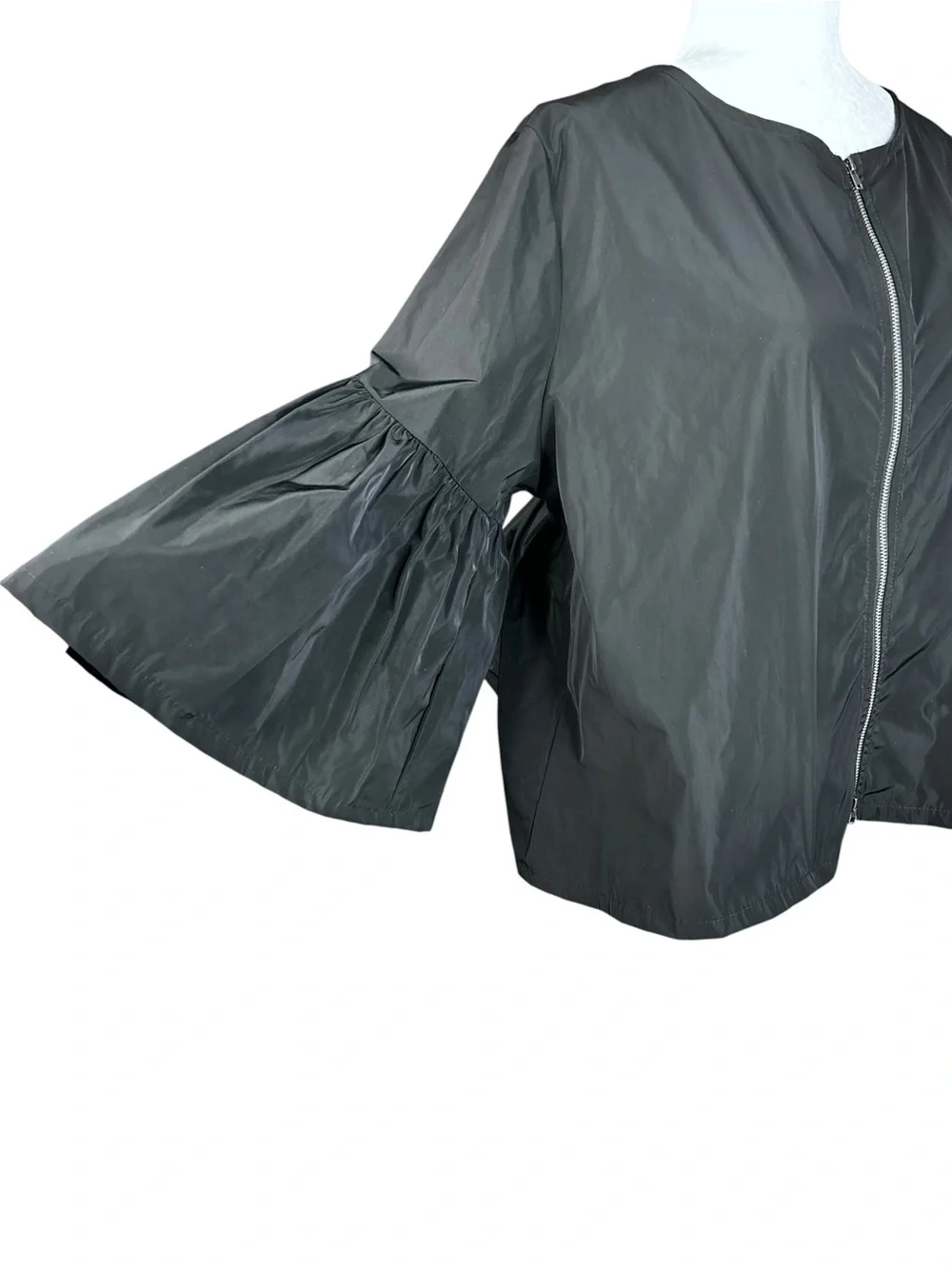 Bryn Walker Frida Memory Crunch Jacket S Oversized Boxy Minimalist